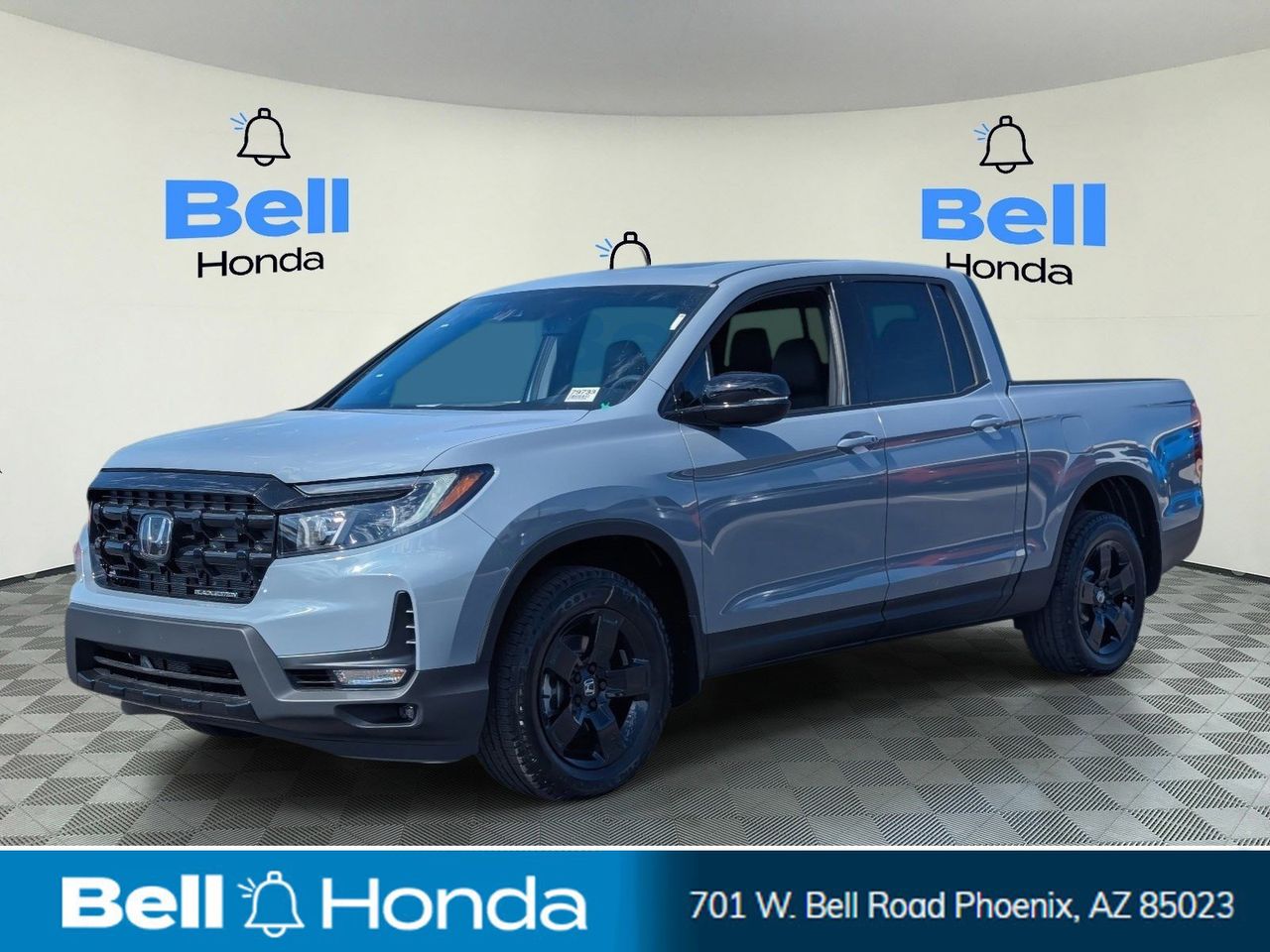 Sonic Gray Pearl 2026 Honda Ridgeline Black Edition AWD Pickup Truck All-Wheel Drive 9-Speed Automatic