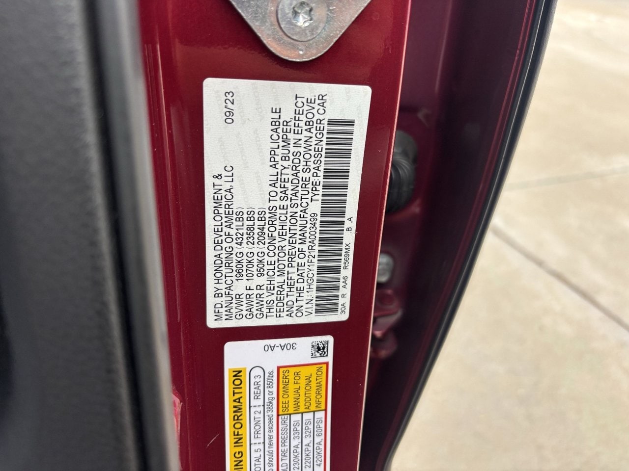 2024 Honda Accord LX - Photo 32