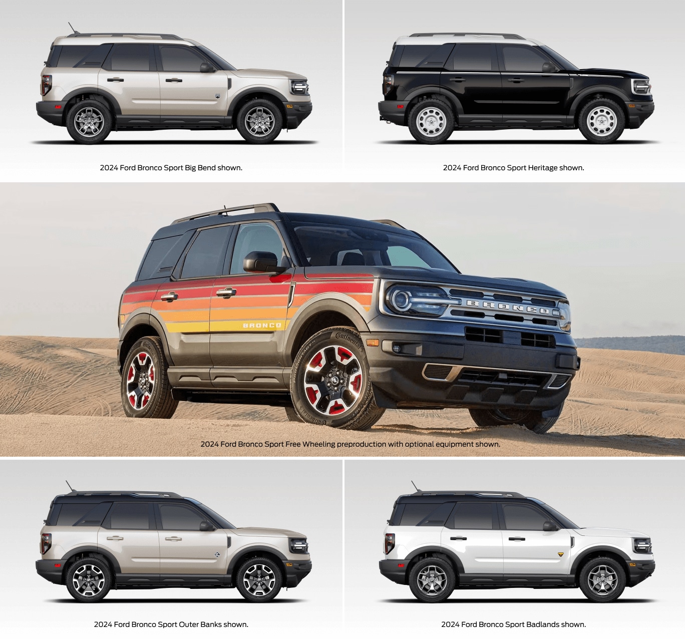 Explore the 2024 Ford Bronco Sport SUV For Sale