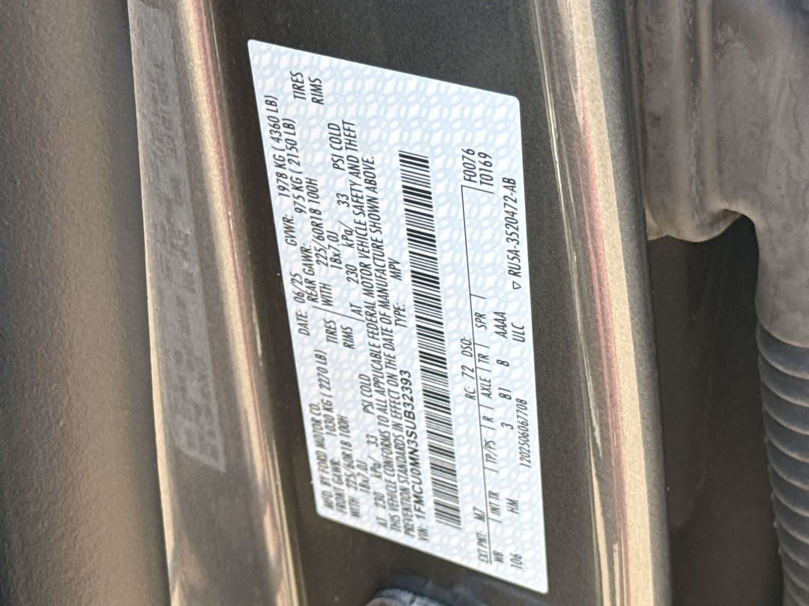 Thumbnail: 2025 Ford Escape - 33