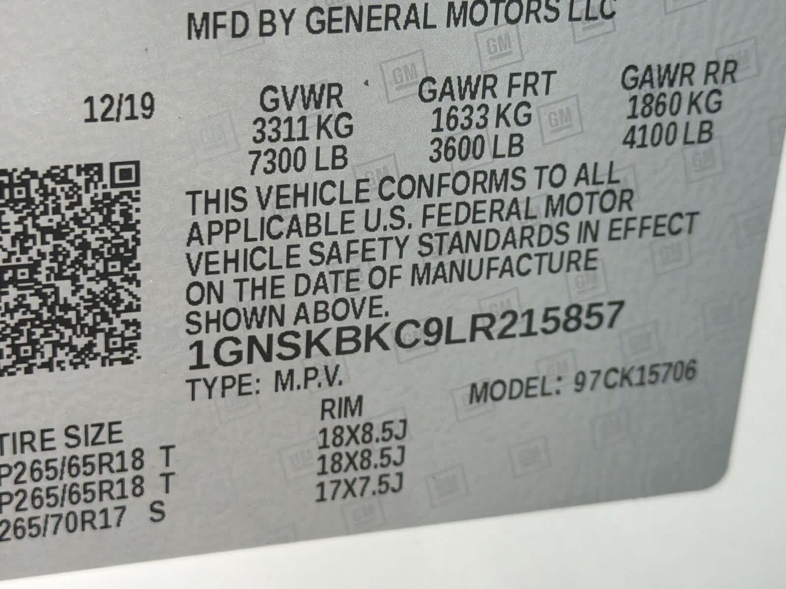 Thumbnail: 2020 Chevrolet Tahoe - 34