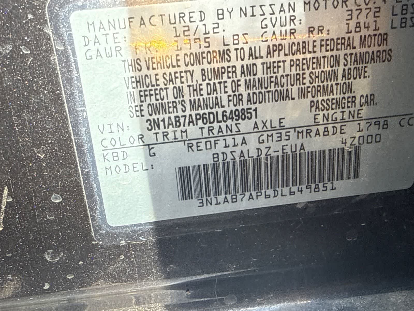 Thumbnail: 2013 Nissan Sentra - 19