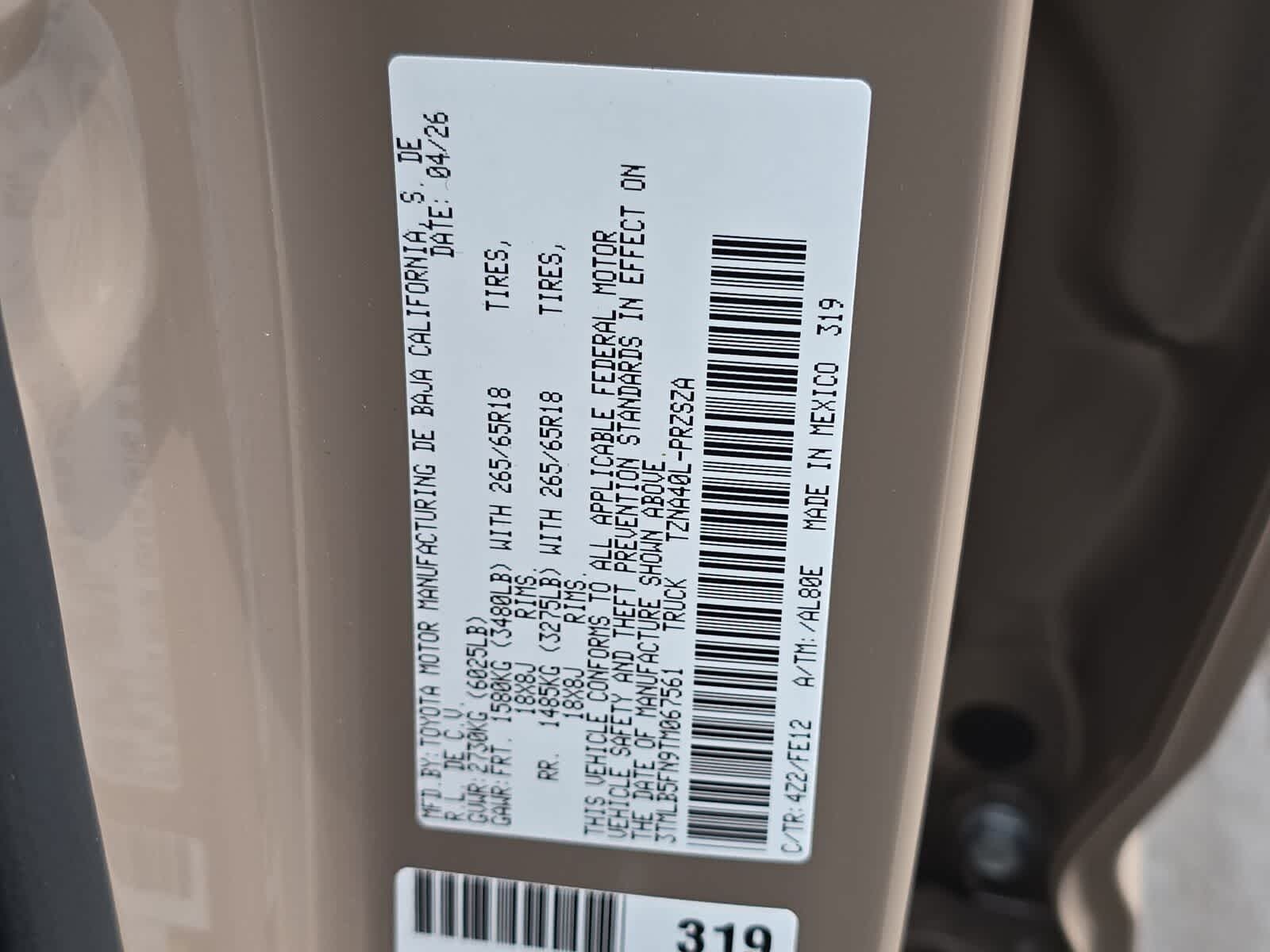 Thumbnail: 2026 Toyota Tacoma - 34