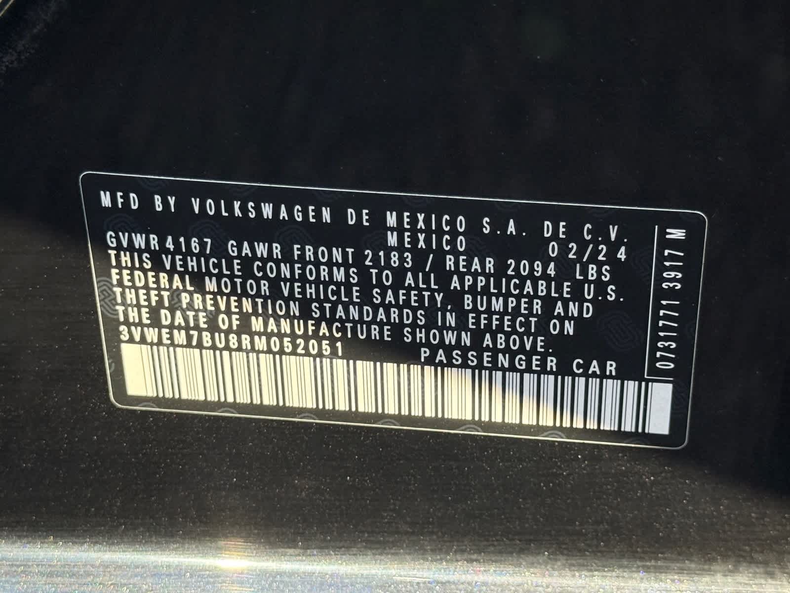 Thumbnail: 2024 Volkswagen Jetta - 25