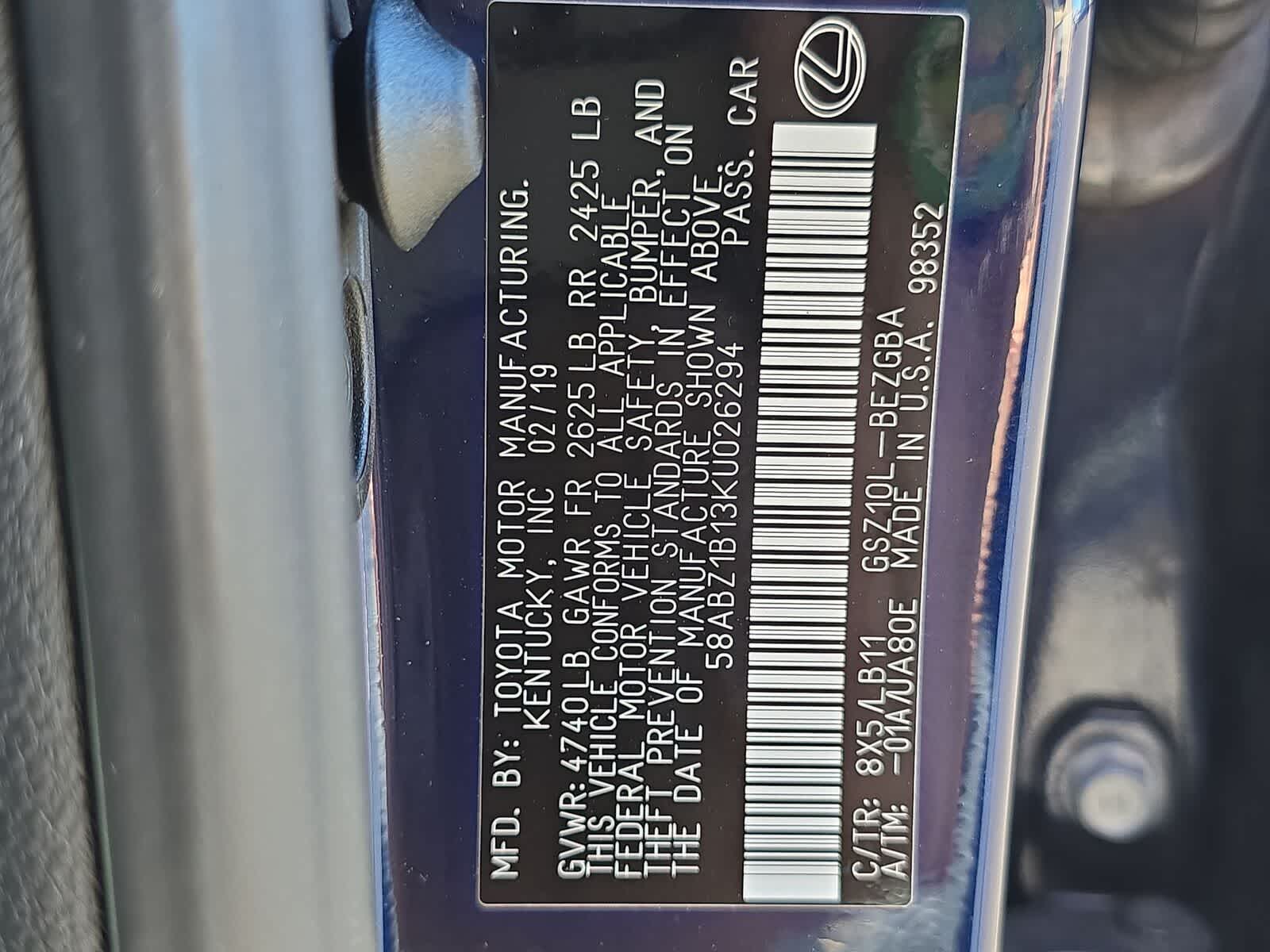 Thumbnail: 2019 Lexus ES - 35