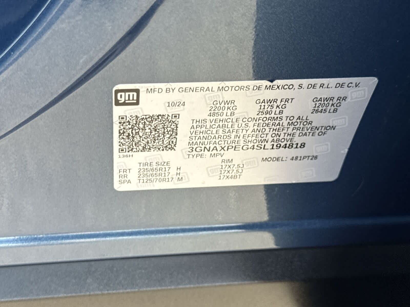 Thumbnail: 2025 Chevrolet Equinox - 34