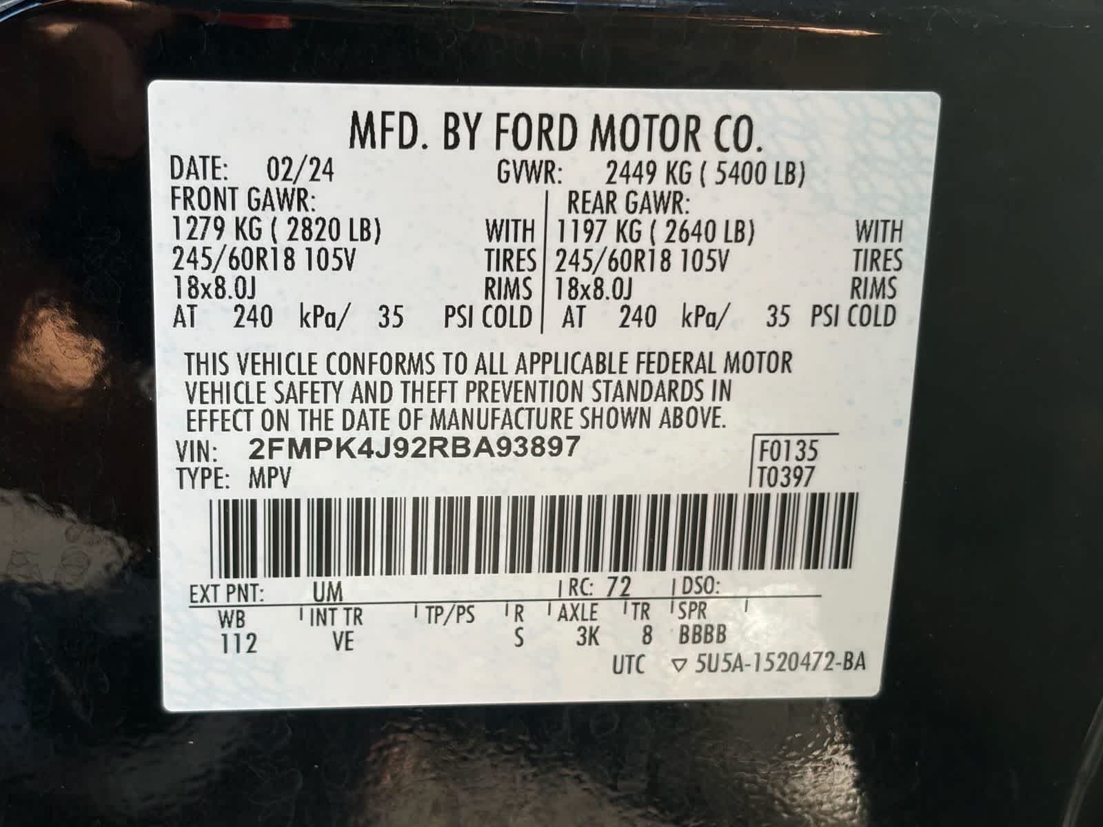 Thumbnail: 2024 Ford Edge - 30