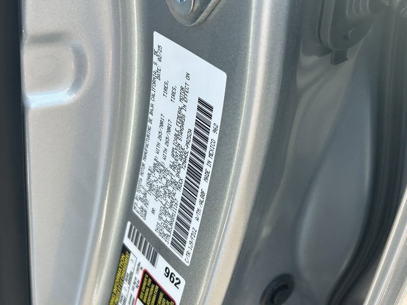 Thumbnail: 2025 Toyota Tacoma - 25