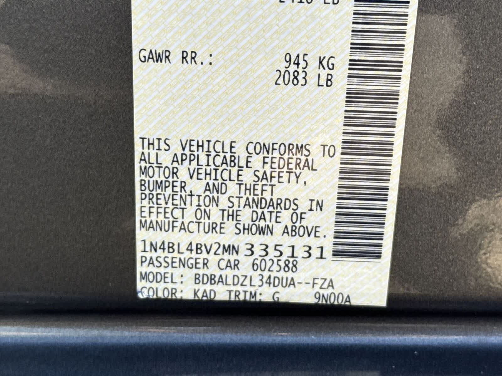 Thumbnail: 2021 Nissan Altima - 33