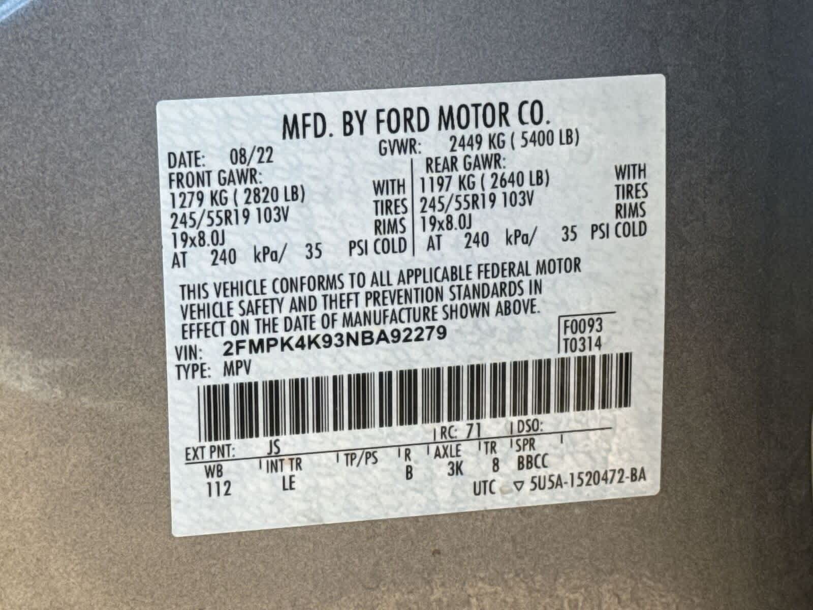 Thumbnail: 2022 Ford Edge - 34