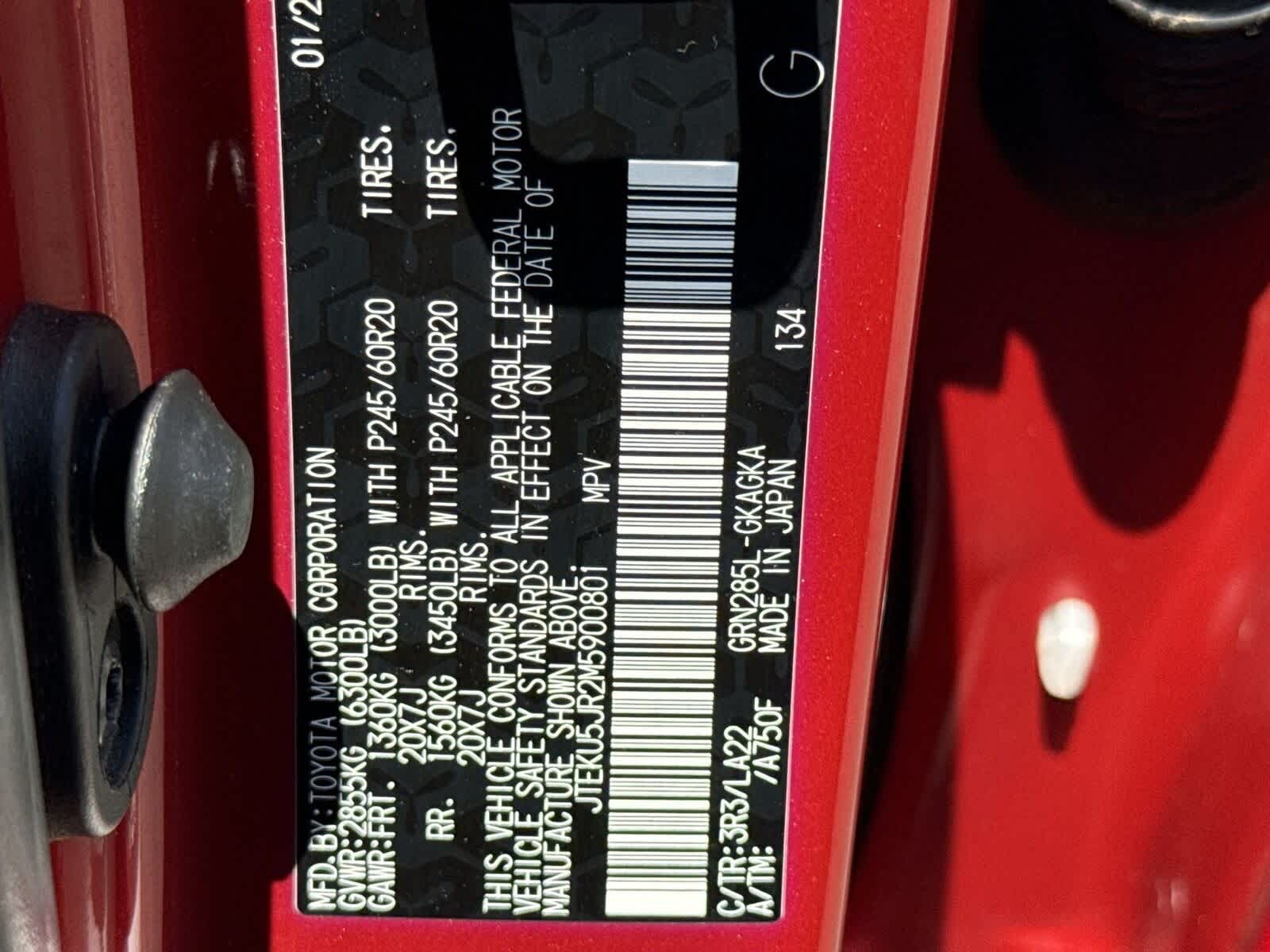 2021 Toyota 4Runner Limited 34