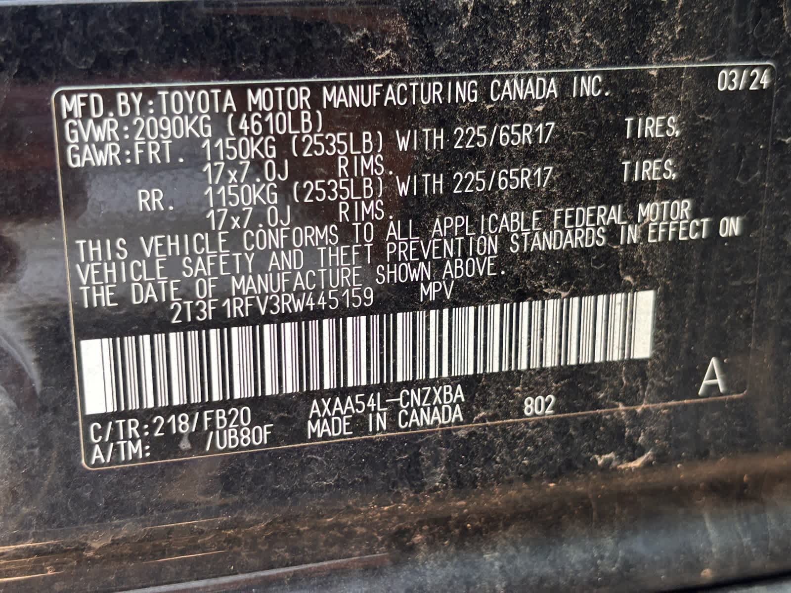 2024 Toyota RAV4 LE 22