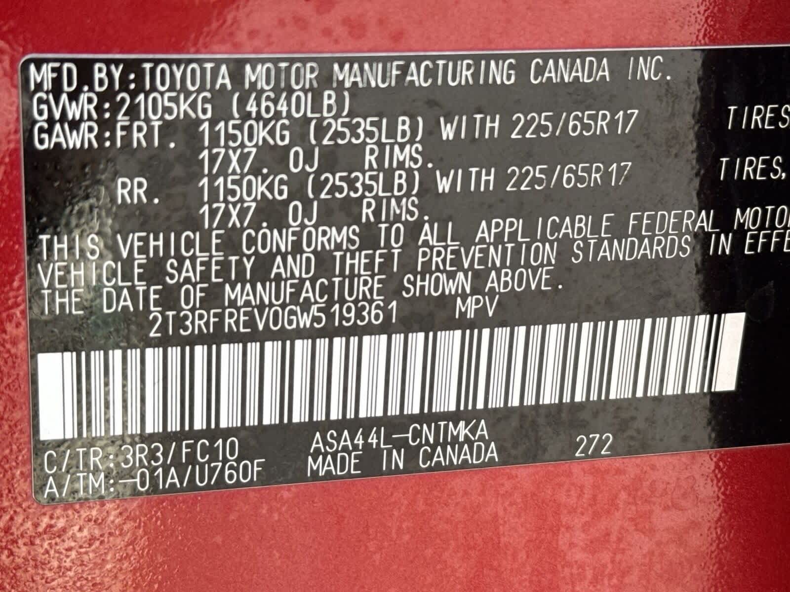 Thumbnail: 2016 Toyota RAV4 - 34