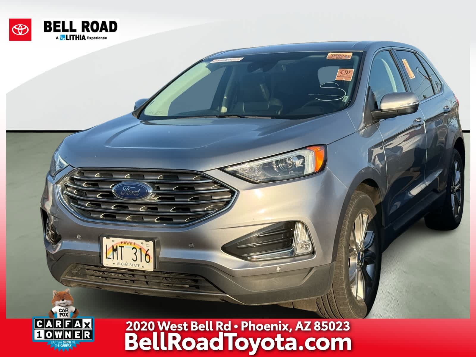 2022 Ford Edge Titanium Hero Image