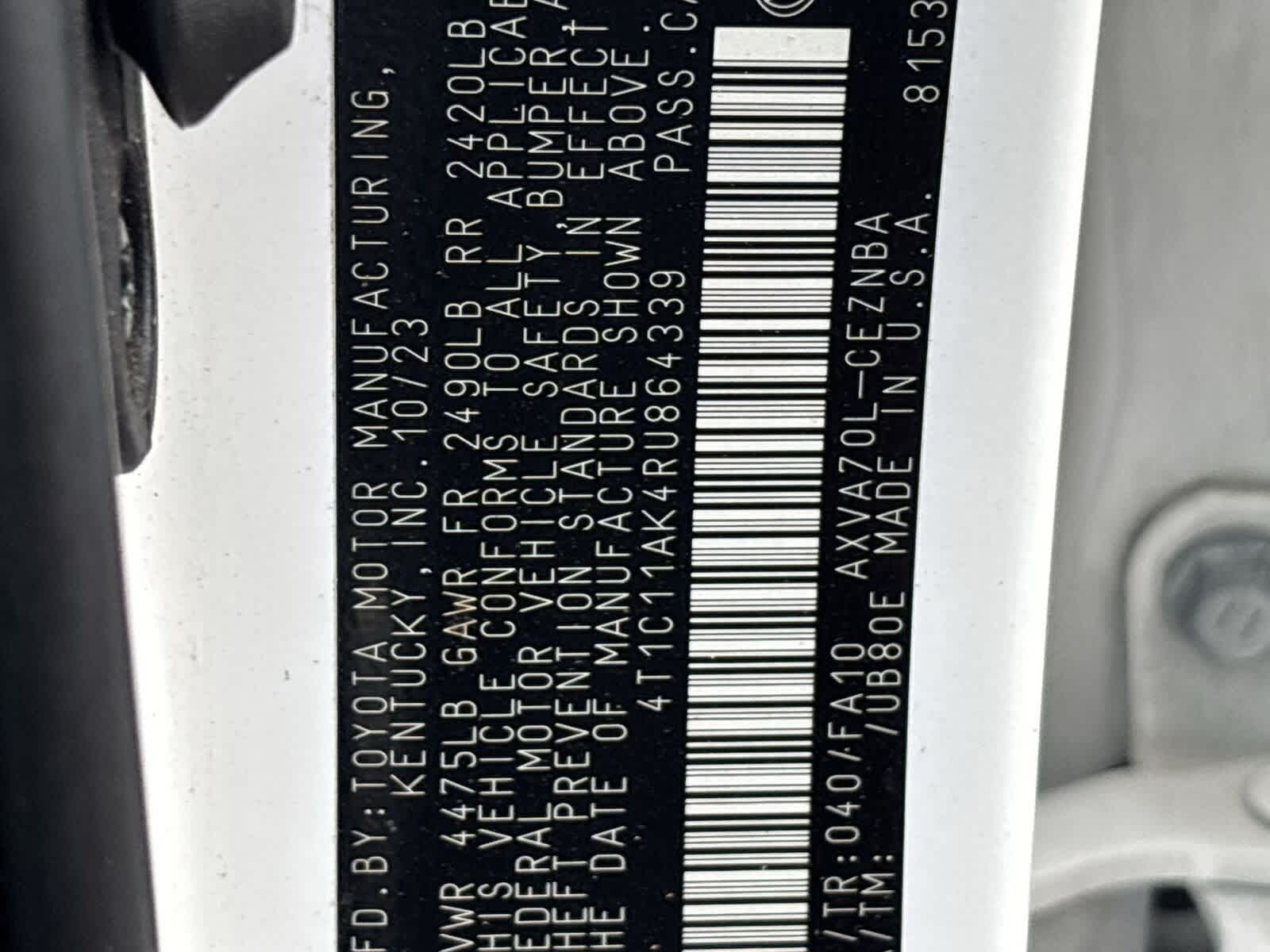 Thumbnail: 2024 Toyota Camry - 39