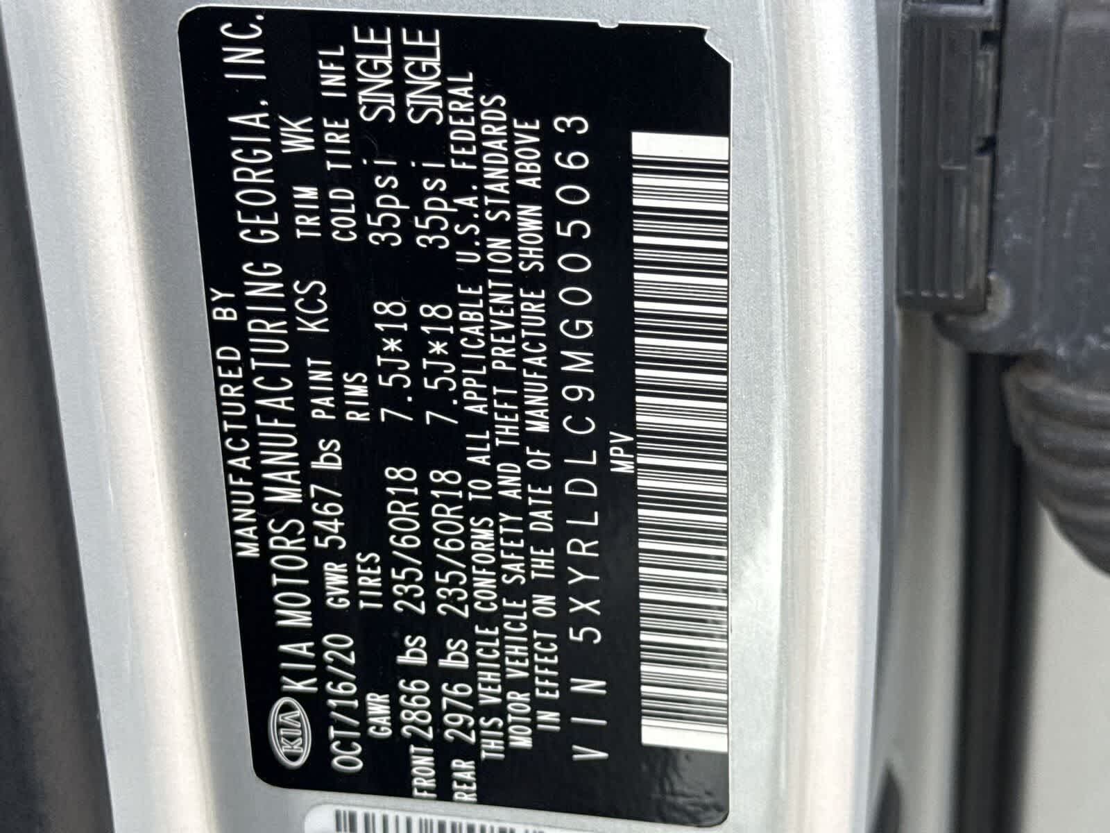 Thumbnail: 2021 Kia Sorento - 34