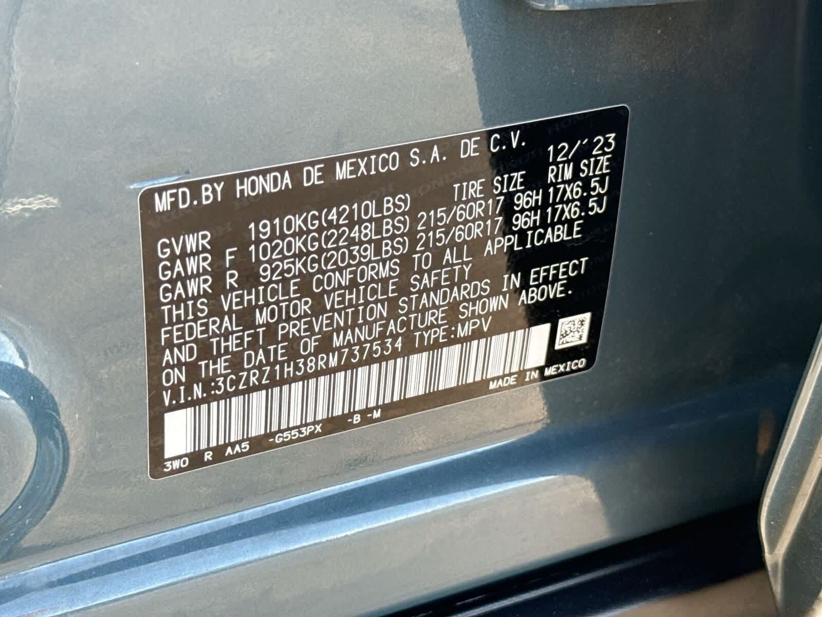 Thumbnail: 2024 Honda HR-V - 33