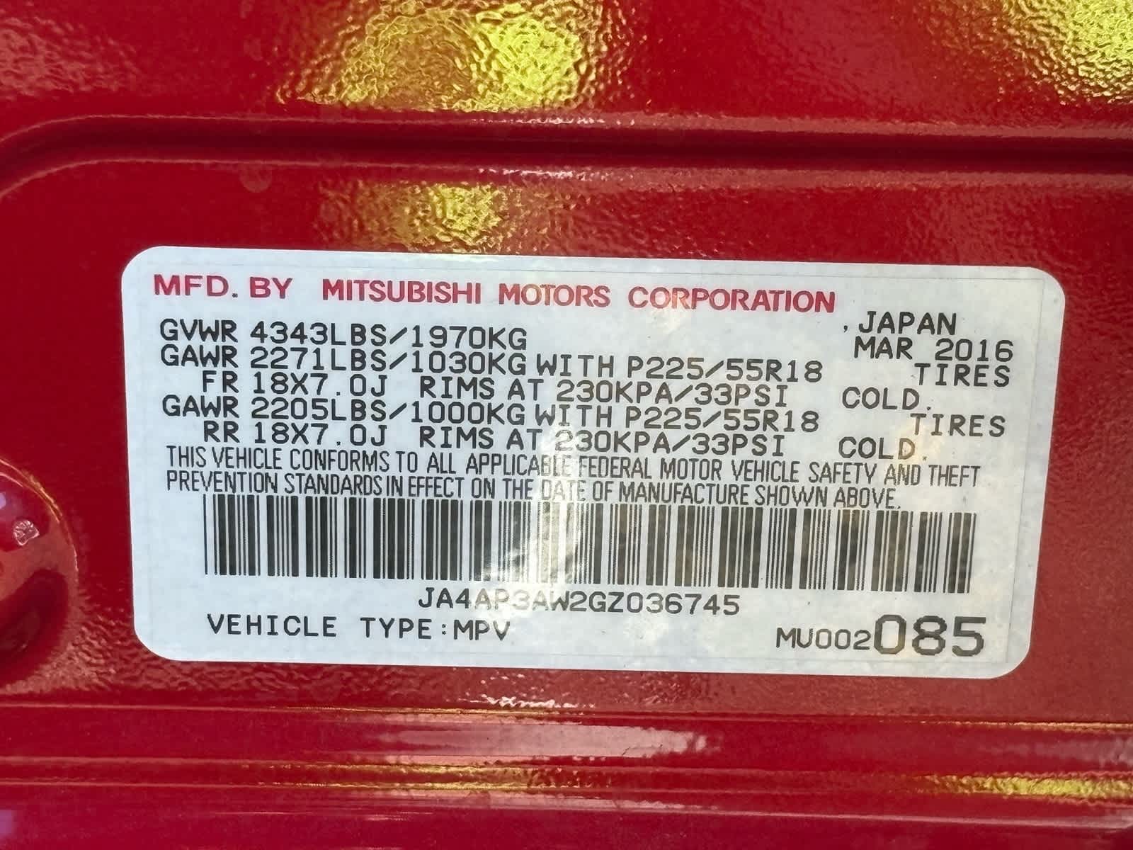 Thumbnail: 2016 Mitsubishi Outlander Sport - 22