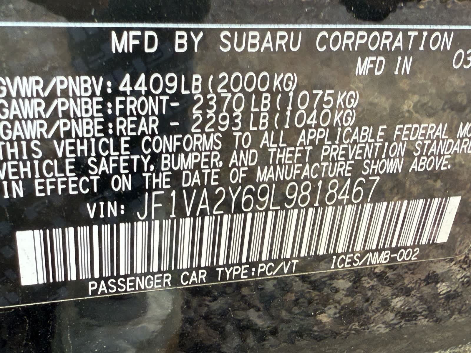 Thumbnail: 2020 Subaru WRX - 17