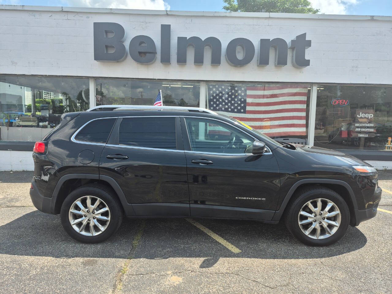 Used 2015 Jeep Cherokee Limited with VIN 1C4PJMDS6FW523172 for sale in Barnesville, OH