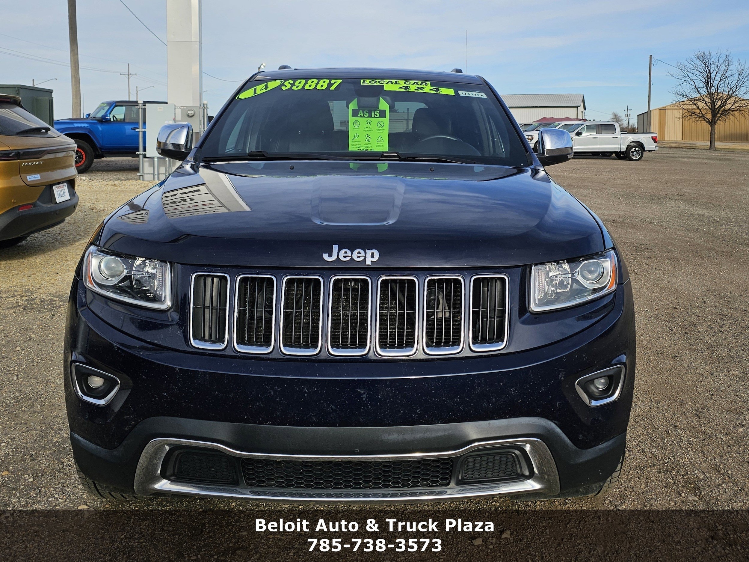 Used 2014 Jeep Grand Cherokee Limited with VIN 1C4RJFBG5EC399866 for sale in Beloit, KS