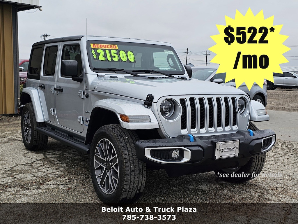 Used 2023 Jeep Wrangler 4xe Sahara SUV
