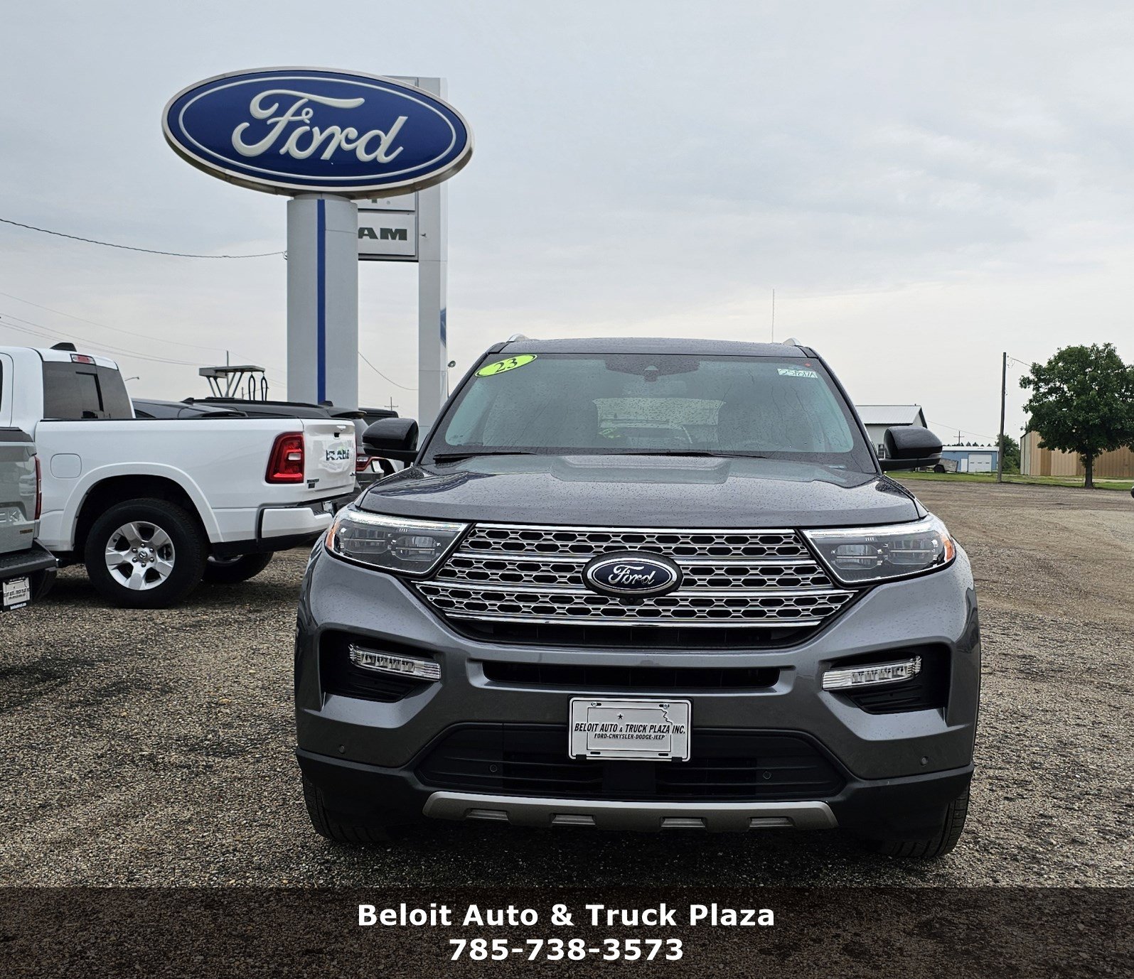 Used 2023 Ford Explorer Limited with VIN 1FMSK8FH9PGB78761 for sale in Beloit, KS