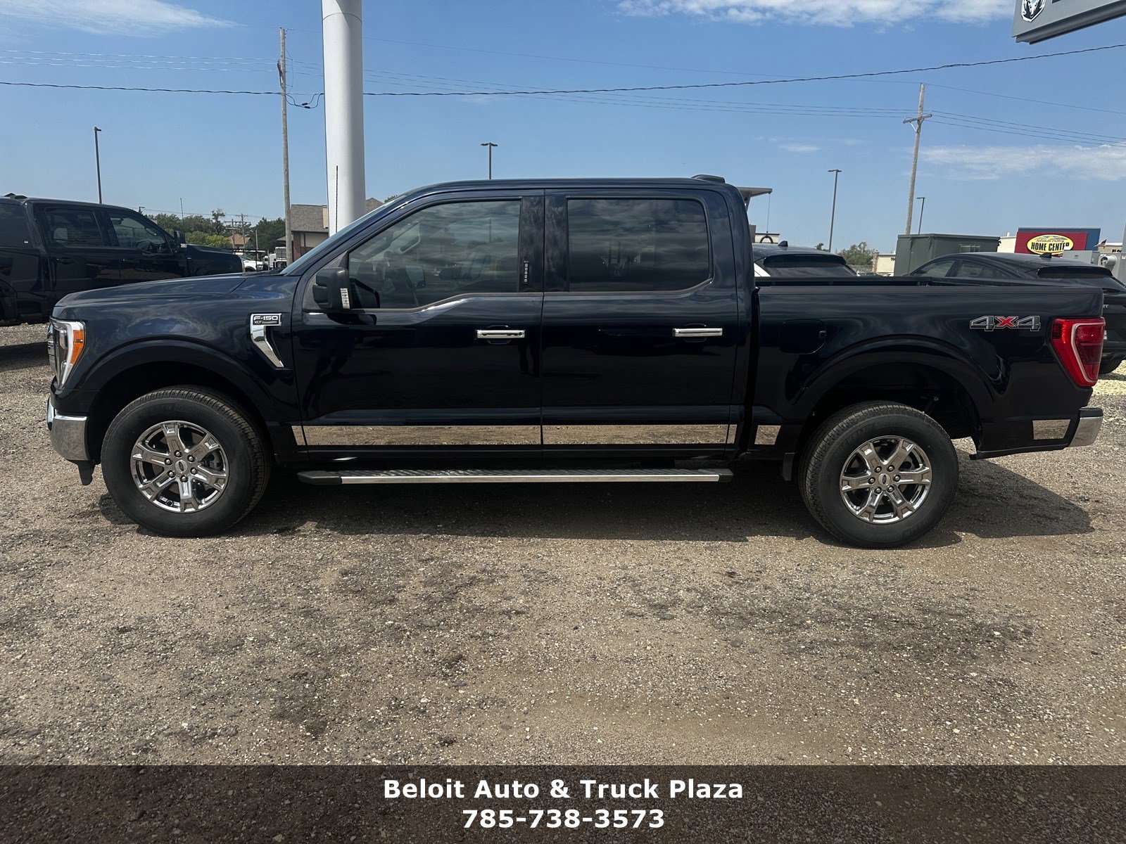 Used 2022 Ford F-150 XLT with VIN 1FTEW1EB2NKE23808 for sale in Beloit, KS