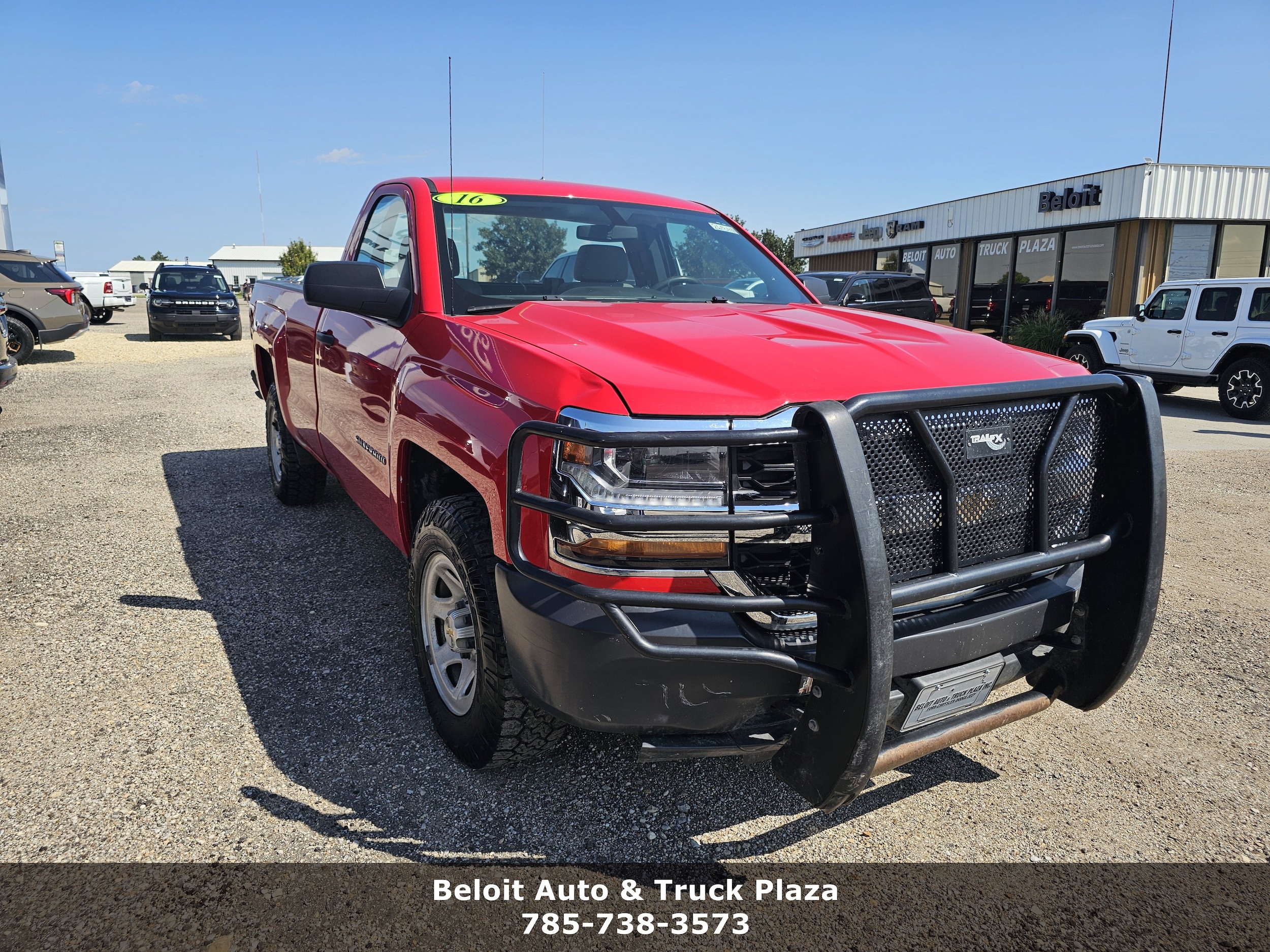 Used 2016 Chevrolet Silverado 1500 Work Truck 1WT with VIN 1GCNKNEC4GZ241906 for sale in Beloit, KS