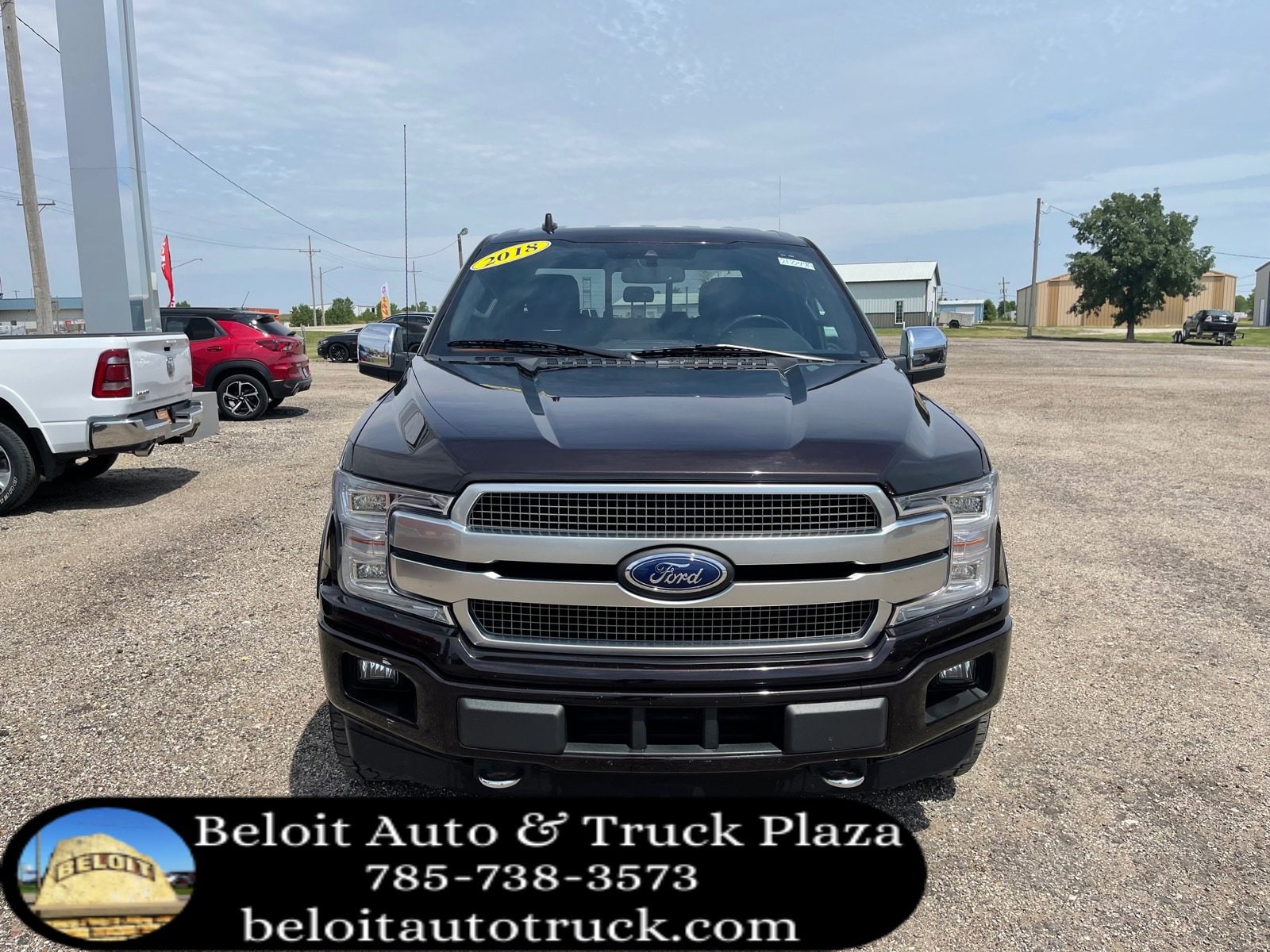 Used 2018 Ford F-150 Platinum with VIN 1FTEW1EG5JFC15274 for sale in Beloit, KS