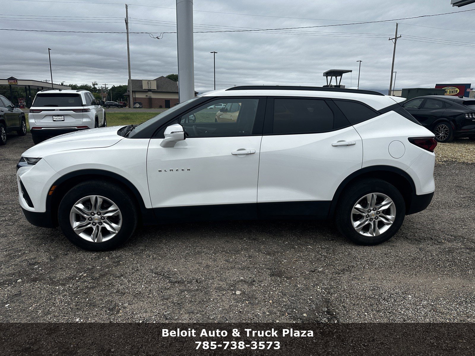 Used 2021 Chevrolet Blazer 2LT with VIN 3GNKBCRS4MS555080 for sale in Beloit, KS