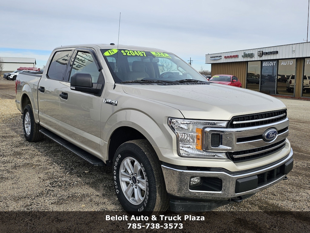 Used 2018 Ford F-150 XLT Truck SuperCrew Cab