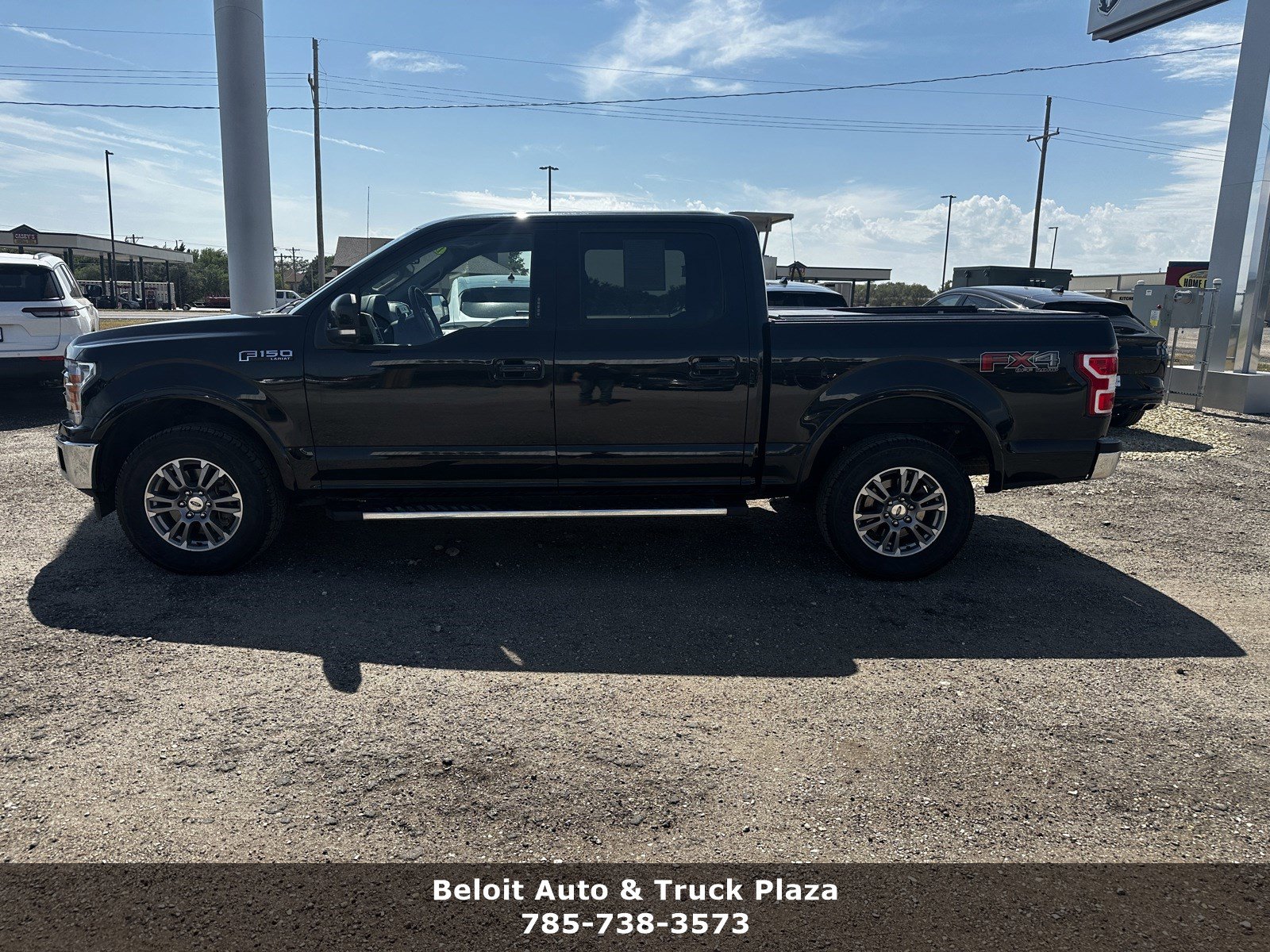 Used 2019 Ford F-150 Lariat with VIN 1FTEW1E57KKD26464 for sale in Beloit, KS