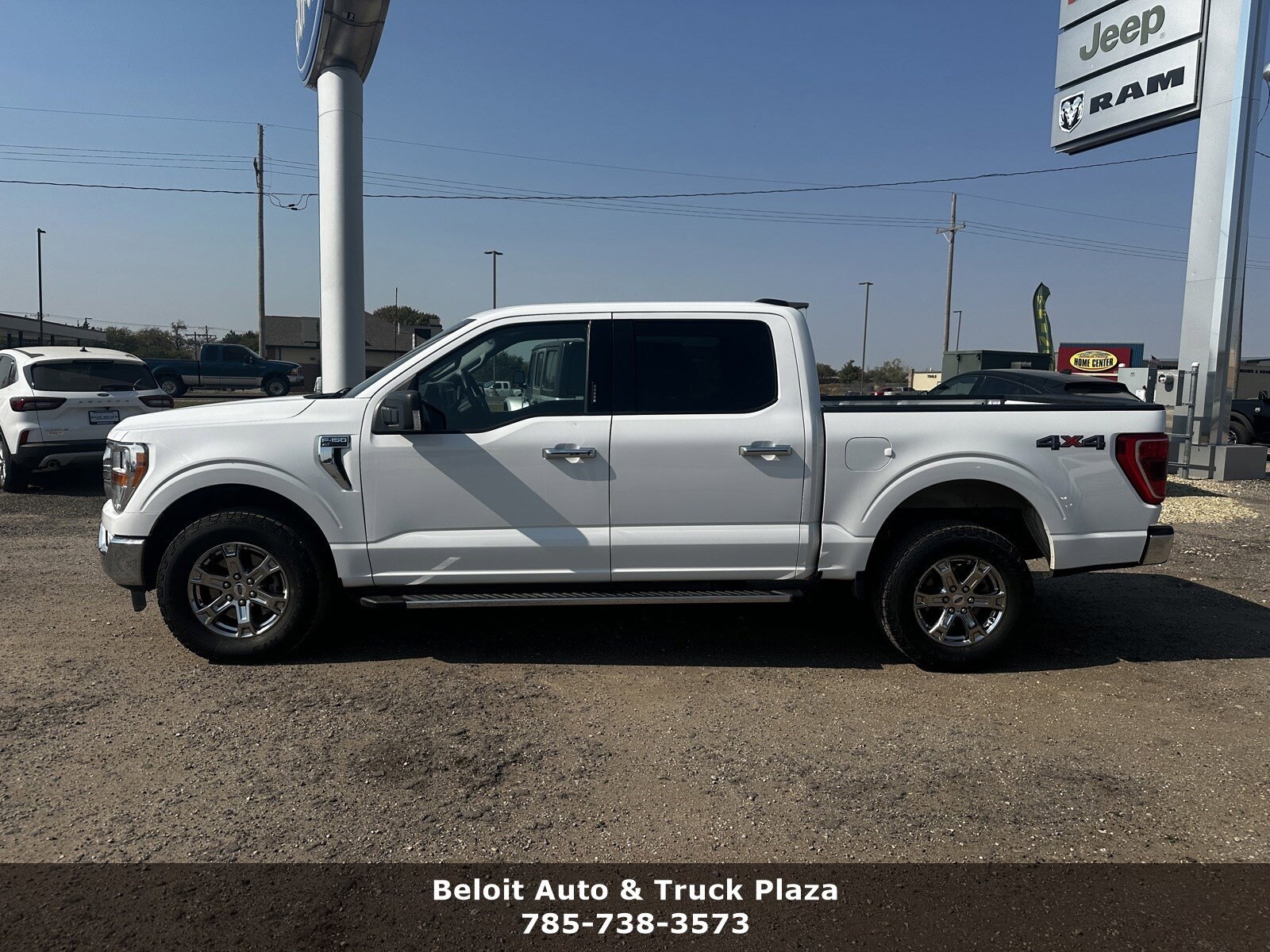 Used 2021 Ford F-150 XLT with VIN 1FTEW1EB4MFC06879 for sale in Beloit, KS