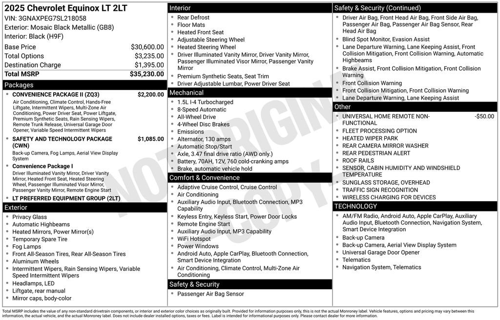2025 Chevrolet Equinox LT - Photo 32