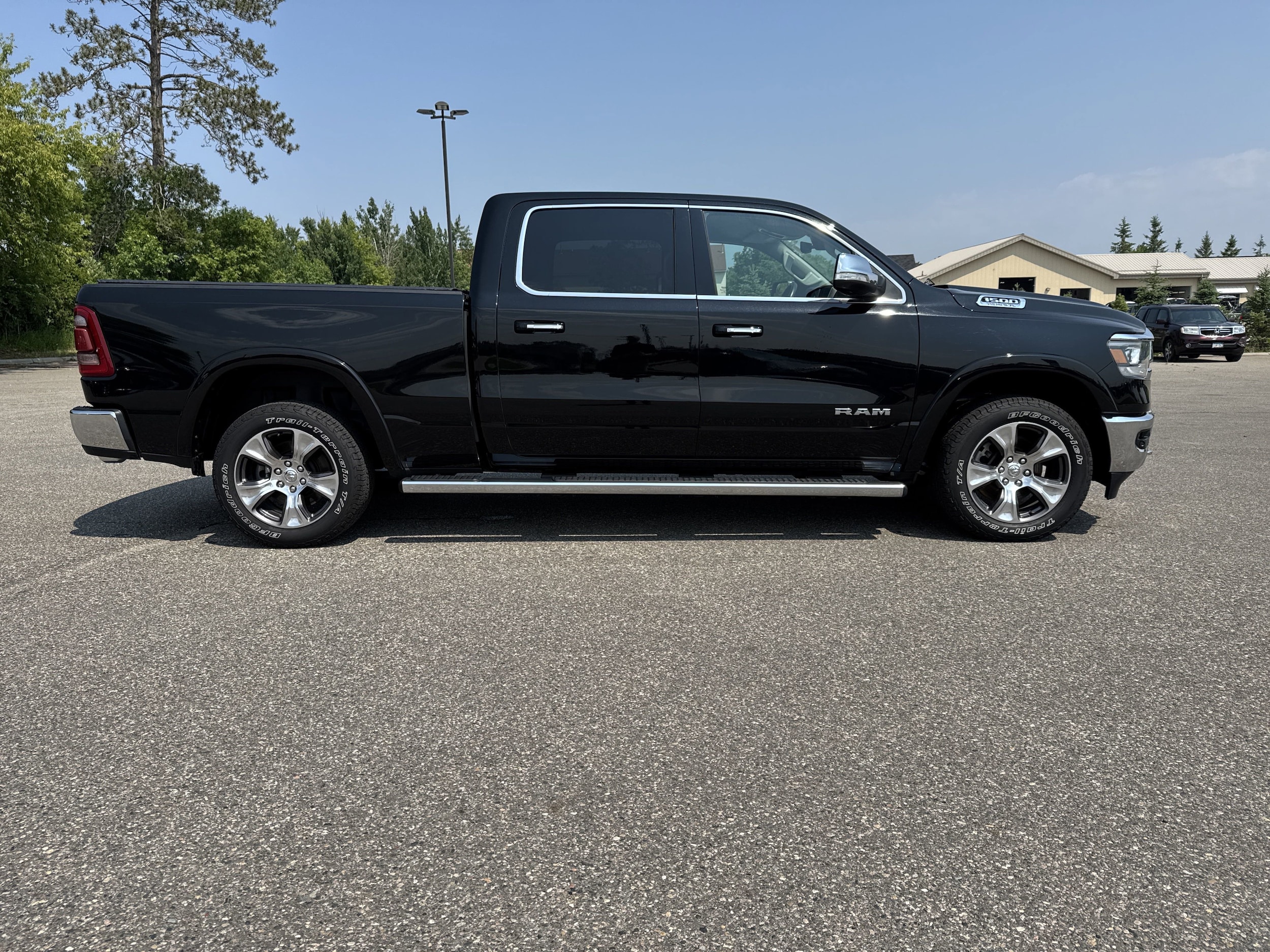 Used 2022 RAM Ram 1500 Pickup Laramie with VIN 1C6SRFRT9NN267041 for sale in Bemidji, Minnesota