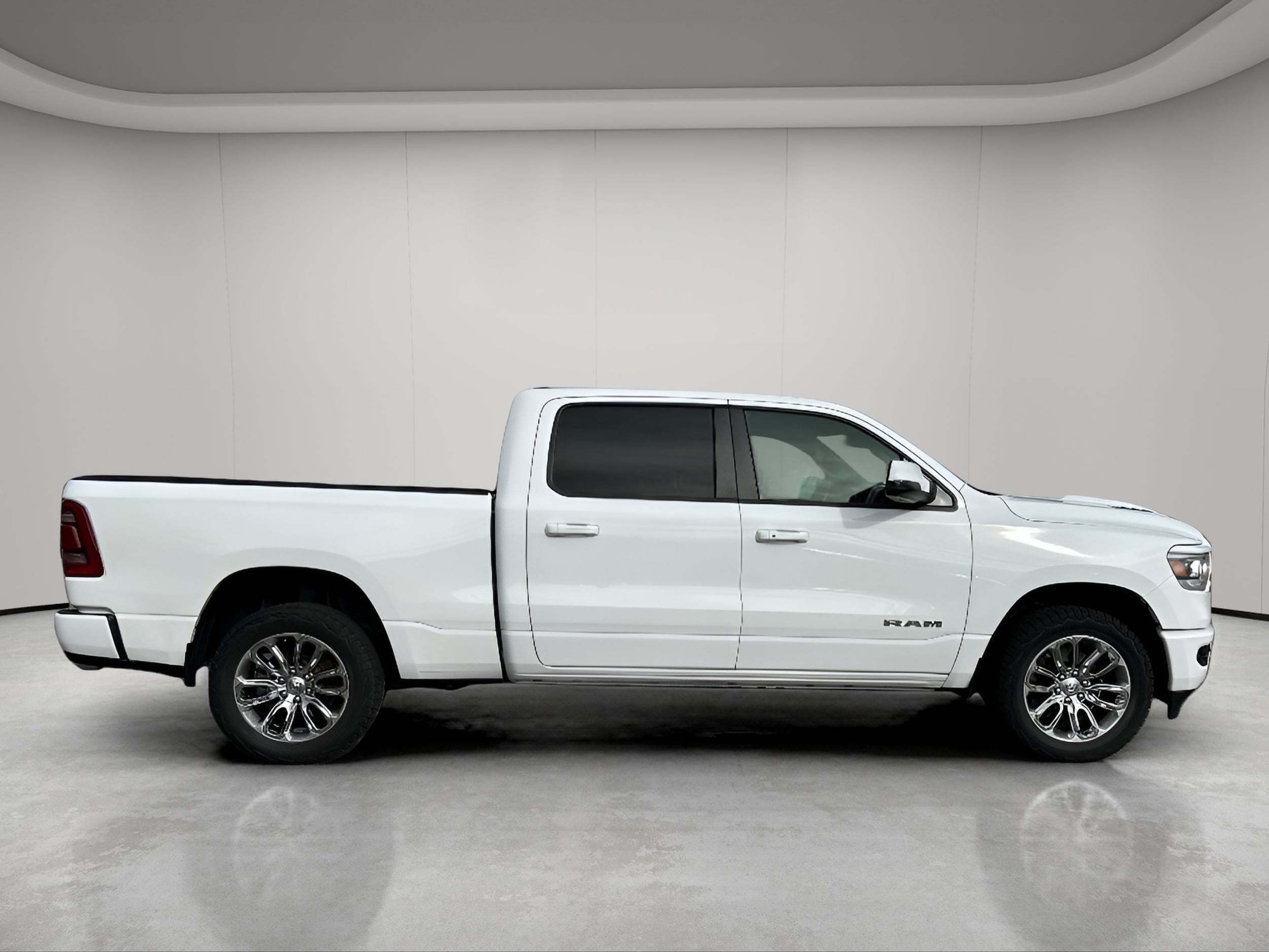 Used 2023 RAM Ram 1500 Pickup Laramie with VIN 1C6SRFRT0PN558188 for sale in Bemidji, Minnesota