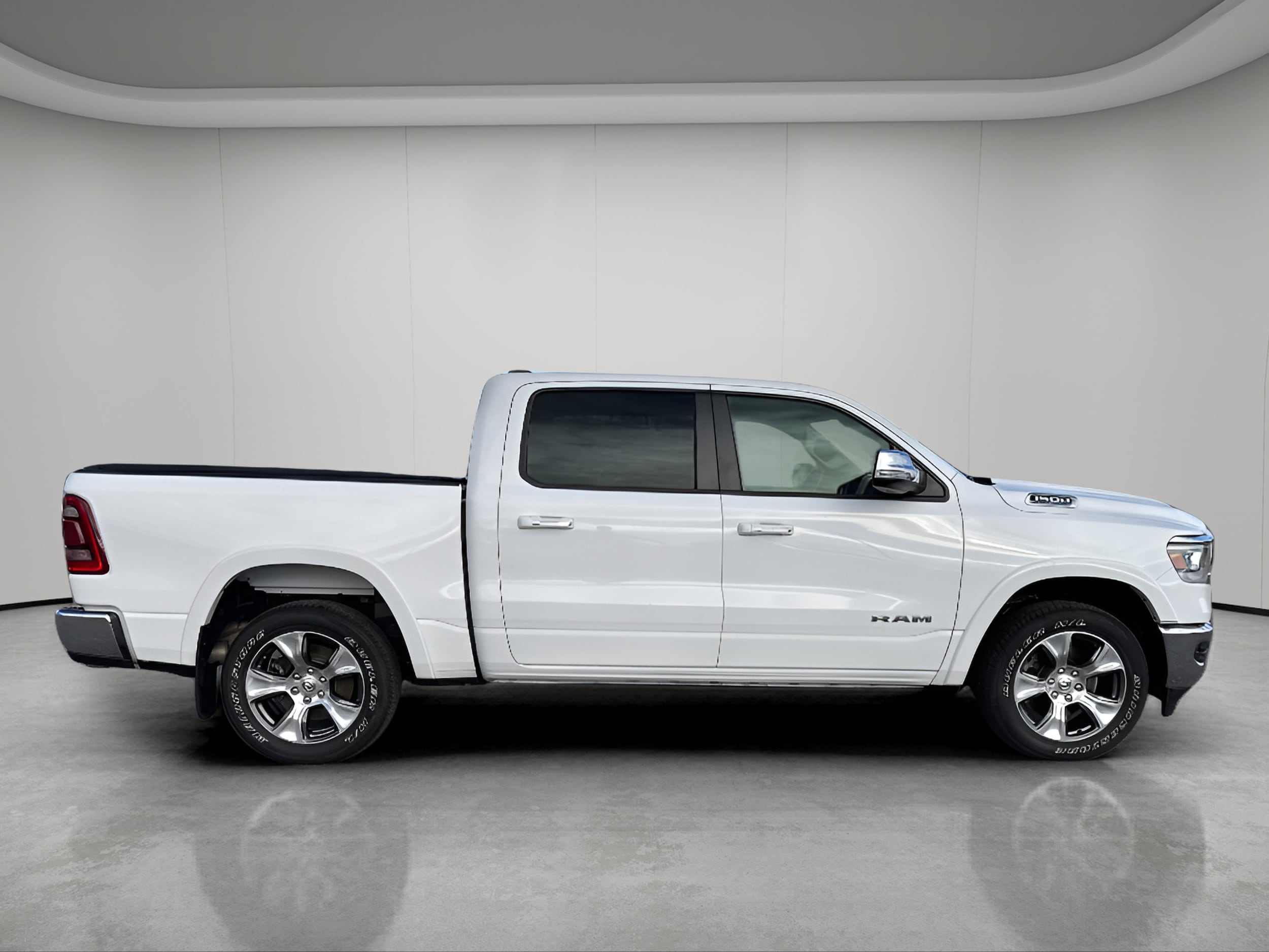 Used 2021 RAM Ram 1500 Pickup Laramie with VIN 1C6SRFJT0MN683179 for sale in Bemidji, Minnesota