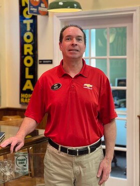 Staff member Chris Poldy from 4c12687446bf