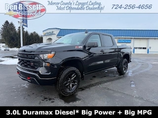 New 2026 Chevrolet Silverado 1500 Custom Trail Boss Truck Mercer, PA