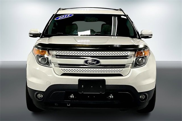 Used 2015 Ford Explorer Limited with VIN 1FM5K8F81FGC63525 for sale in Auburn, IN