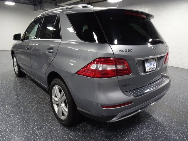 Used 2013 Mercedes-Benz M-Class ML350 with VIN 4JGDA5HB8DA122845 for sale in Auburn, IN