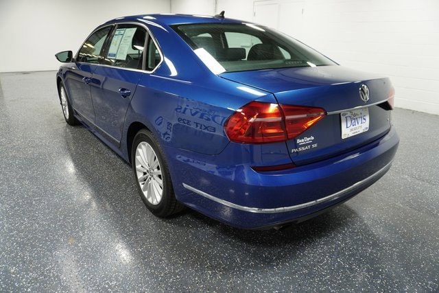 Used 2016 Volkswagen Passat SE with VIN 1VWBS7A30GC013535 for sale in Auburn, IN