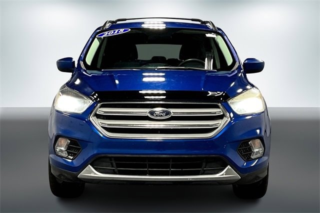 Used 2018 Ford Escape SE with VIN 1FMCU9GD9JUA44762 for sale in Auburn, IN