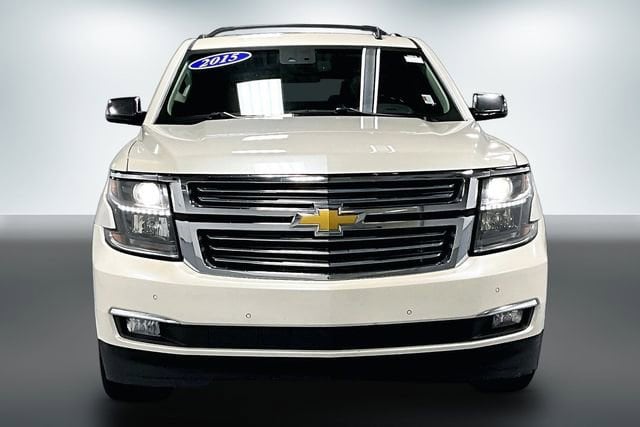 Used 2015 Chevrolet Tahoe LTZ with VIN 1GNSKCKC8FR118336 for sale in Auburn, IN