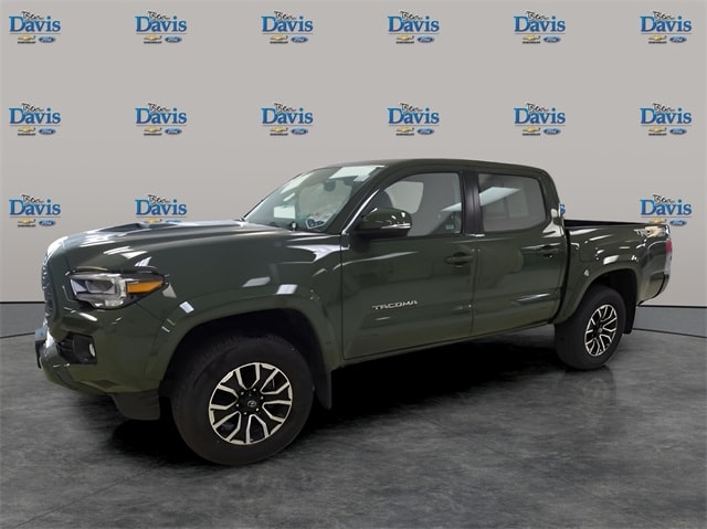 Used 2021 Toyota Tacoma TRD Sport with VIN 3TMCZ5AN4MM381252 for sale in Auburn, IN