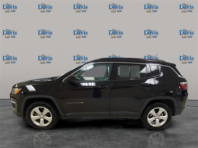 Used 2018 Jeep Compass Latitude with VIN 3C4NJCBB4JT356233 for sale in Auburn, IN