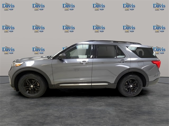 Used 2021 Ford Explorer XLT with VIN 1FMSK7DH7MGB15537 for sale in Auburn, IN