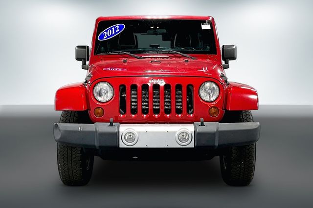 Used 2012 Jeep Wrangler Unlimited Sahara with VIN 1C4BJWEG2CL107763 for sale in Auburn, IN