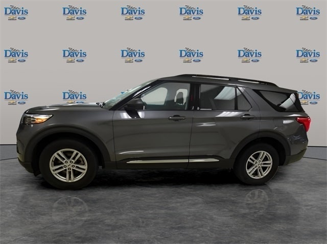 Used 2021 Ford Explorer XLT with VIN 1FMSK8DH7MGA26153 for sale in Auburn, IN